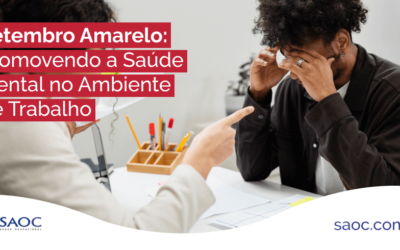 Setembro Amarelo: Promovendo a Saúde Mental no Ambiente de Trabalho